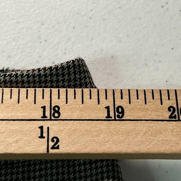 New Christopher & Banks Pants Womens 14 Houndstooth Tapered Mid Rise Sha… - Picture 7 of 9